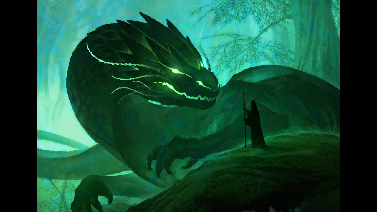 Photoshop Speedpaint - Dragon of the Forest