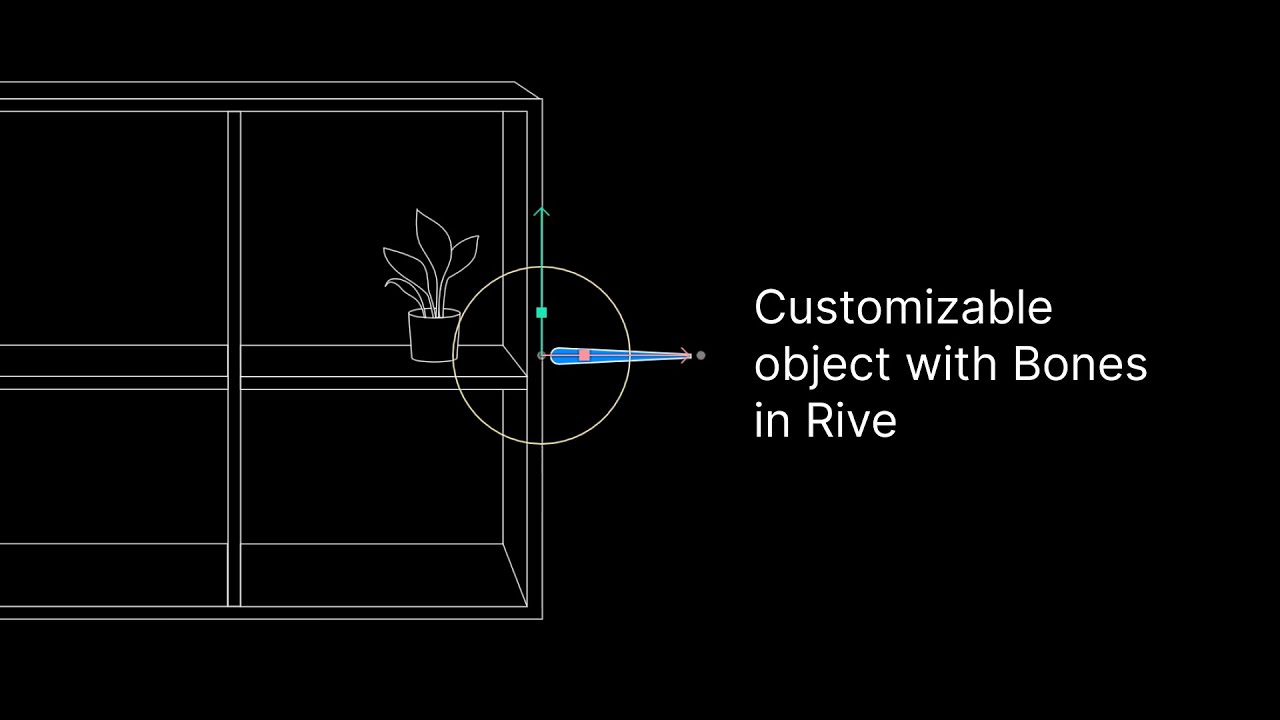 Build a Customizable Object with Bones in Rive