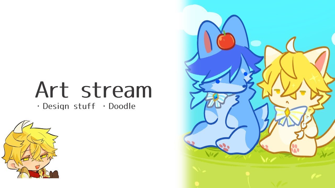 Stream｜OC art stuff/絵描き配信