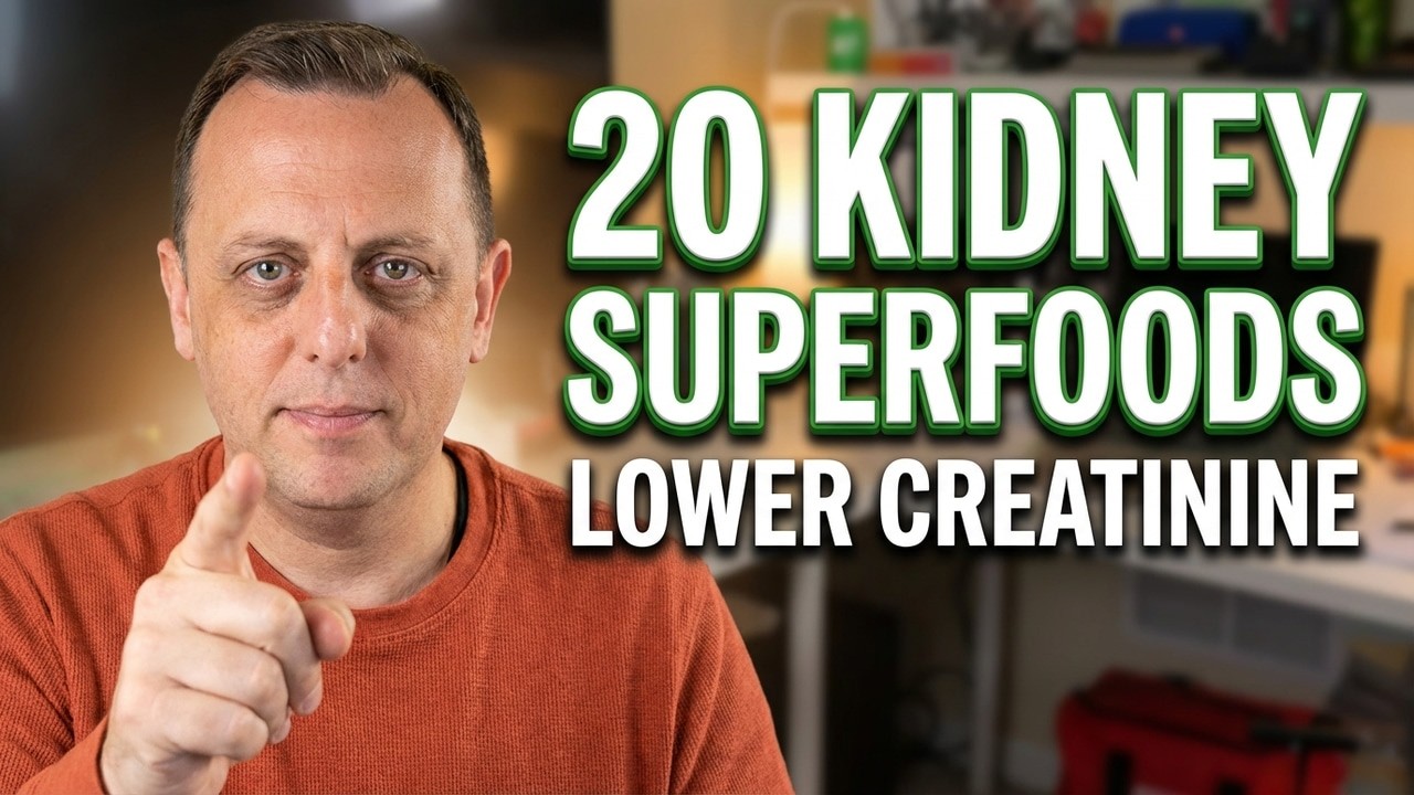 20 Foods to Lower Creatinine Fast and Reverse Kidney Damage