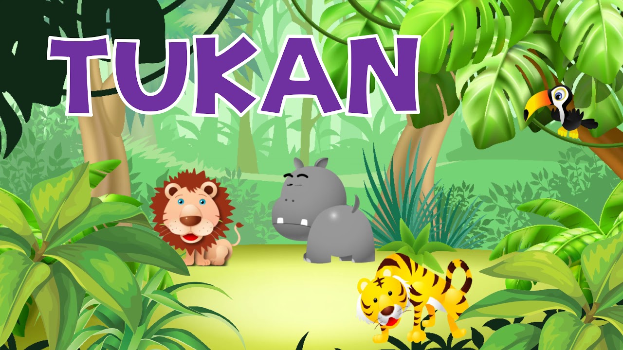 🦁 Bajka edukacyjna  dla dzieci -  Dżungla