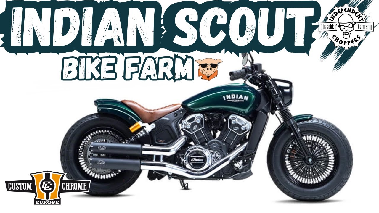 Independent Choppers - Custom Chrome BOAR Bike 
