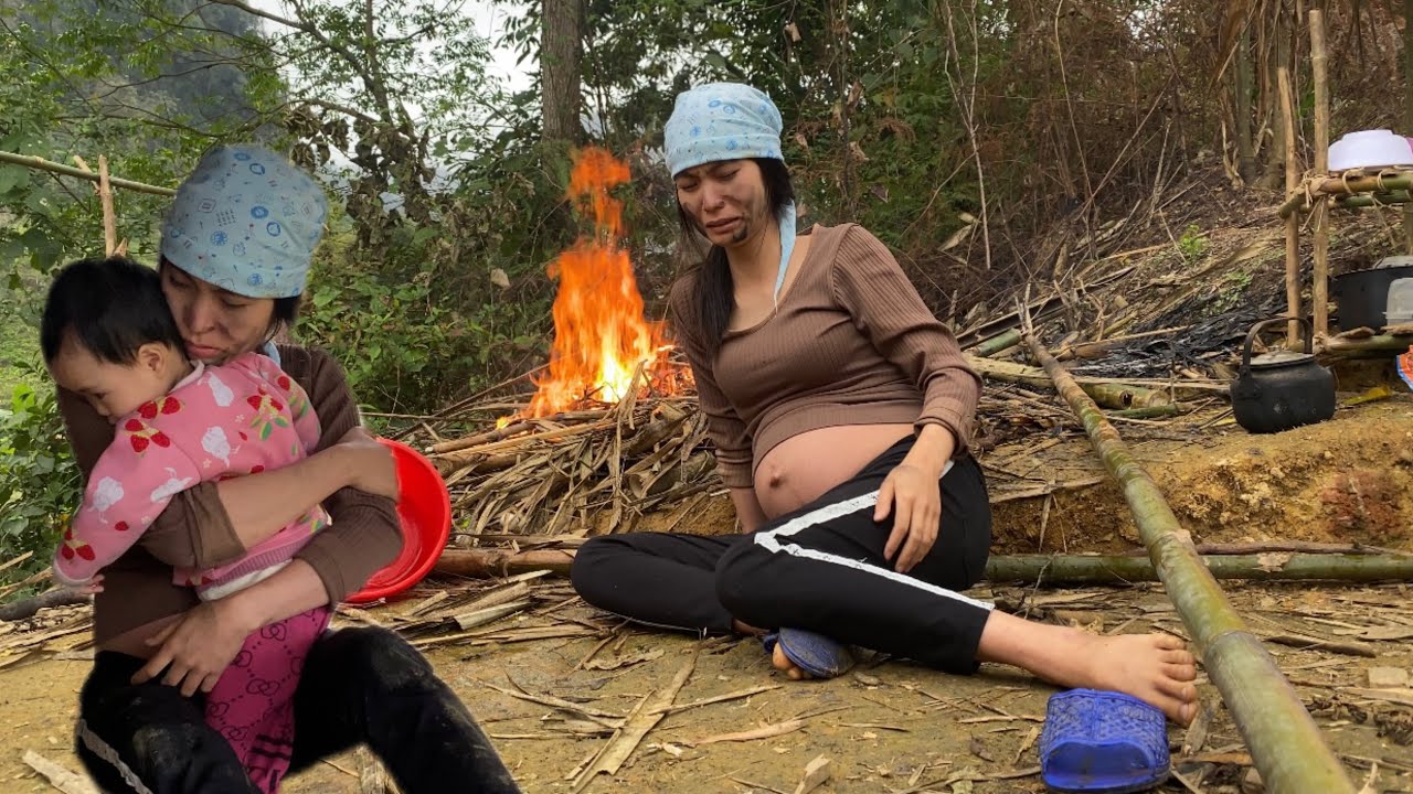 A 19-year-old single mother carelessly caused a fire.