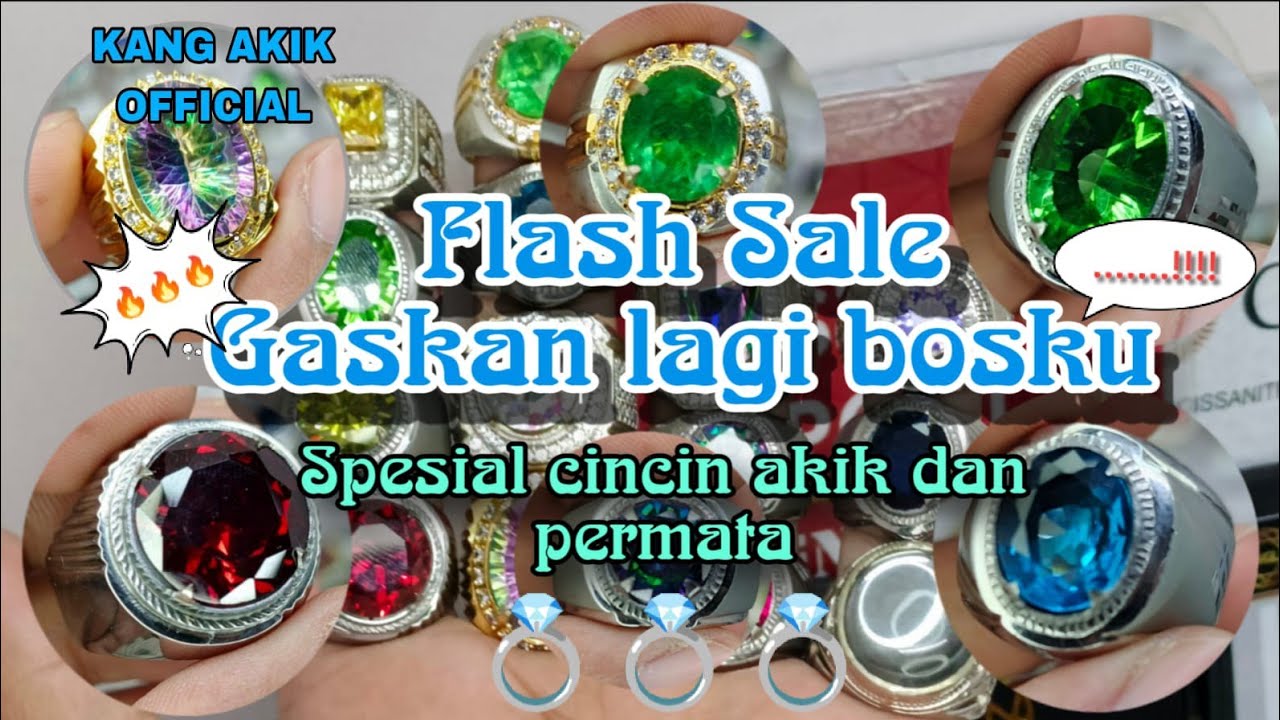 🔴 Live | Berkah Gemstone Jual Cincin Batu Akik Dan Permata Part 300