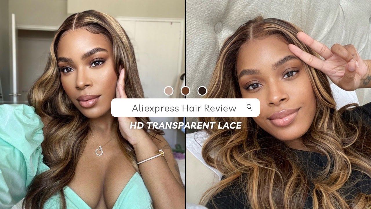 ALIEXPRESS | HD TRANSPARENT HONEY BLONDE 13x6 WIG REVIEW