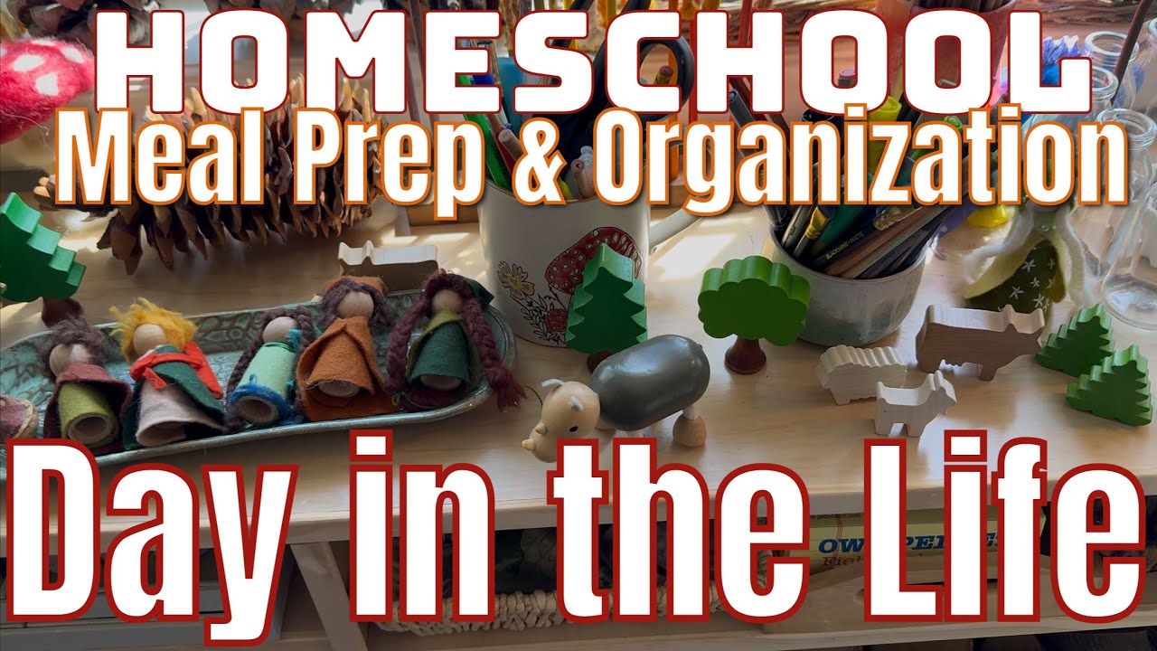 Day in the Life with Meal Prep and Organization Vlog | Monday, May 19, 2025 | Homeschool Day