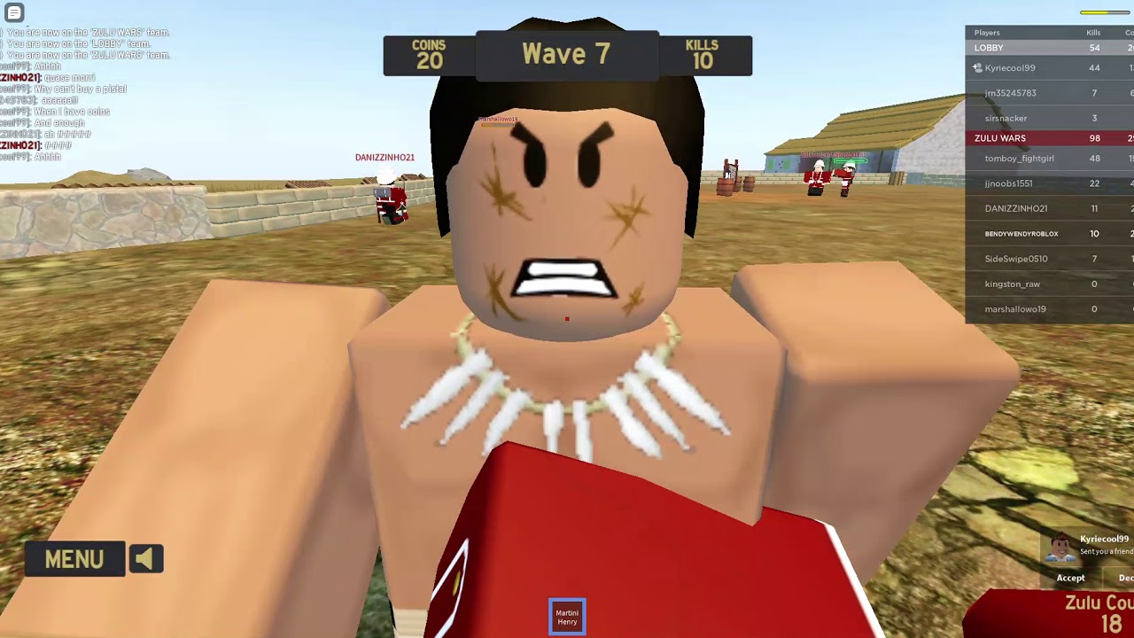 Roblox Zula Wars