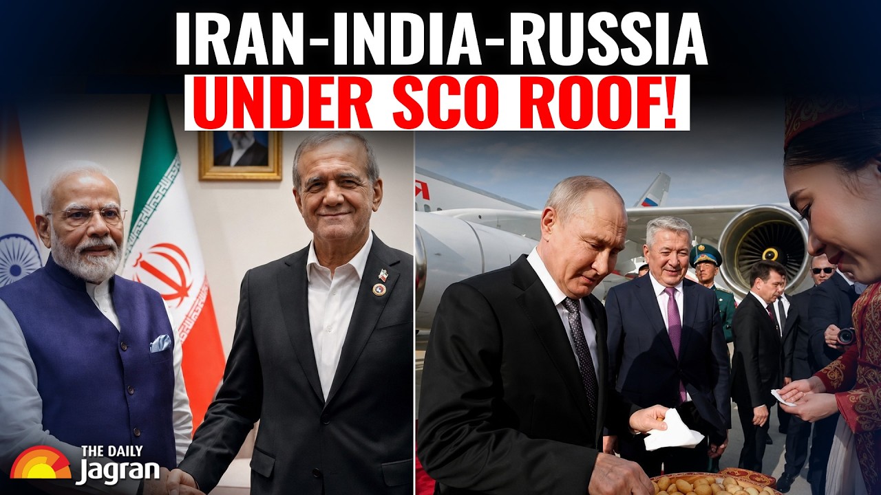 SCO Summit Update: Iran's Prez Pezeshkian Lands at SCO Summit | Meets India's Modi & Russia's  Putin