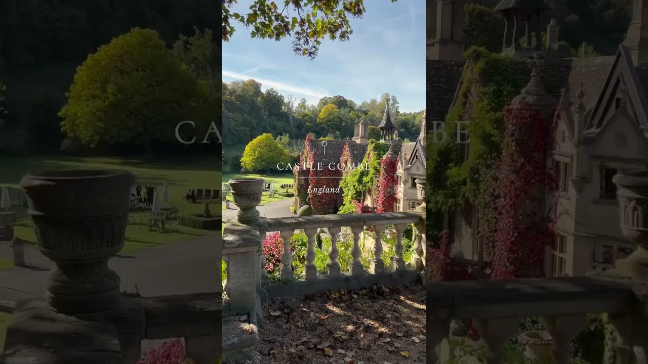 🇬🇧 England&rsquo;s Prettiest Village: Castle Combe in the Cotswolds #castlecombe #cotswolds #uktravel