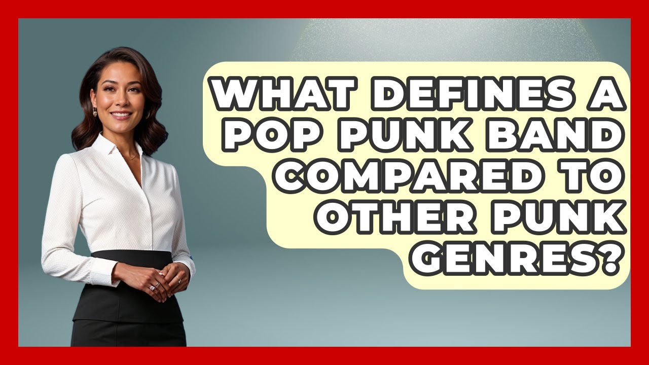 What Defines a Pop Punk Band Compared to Other Punk Genres? | Alt Scene Guru News