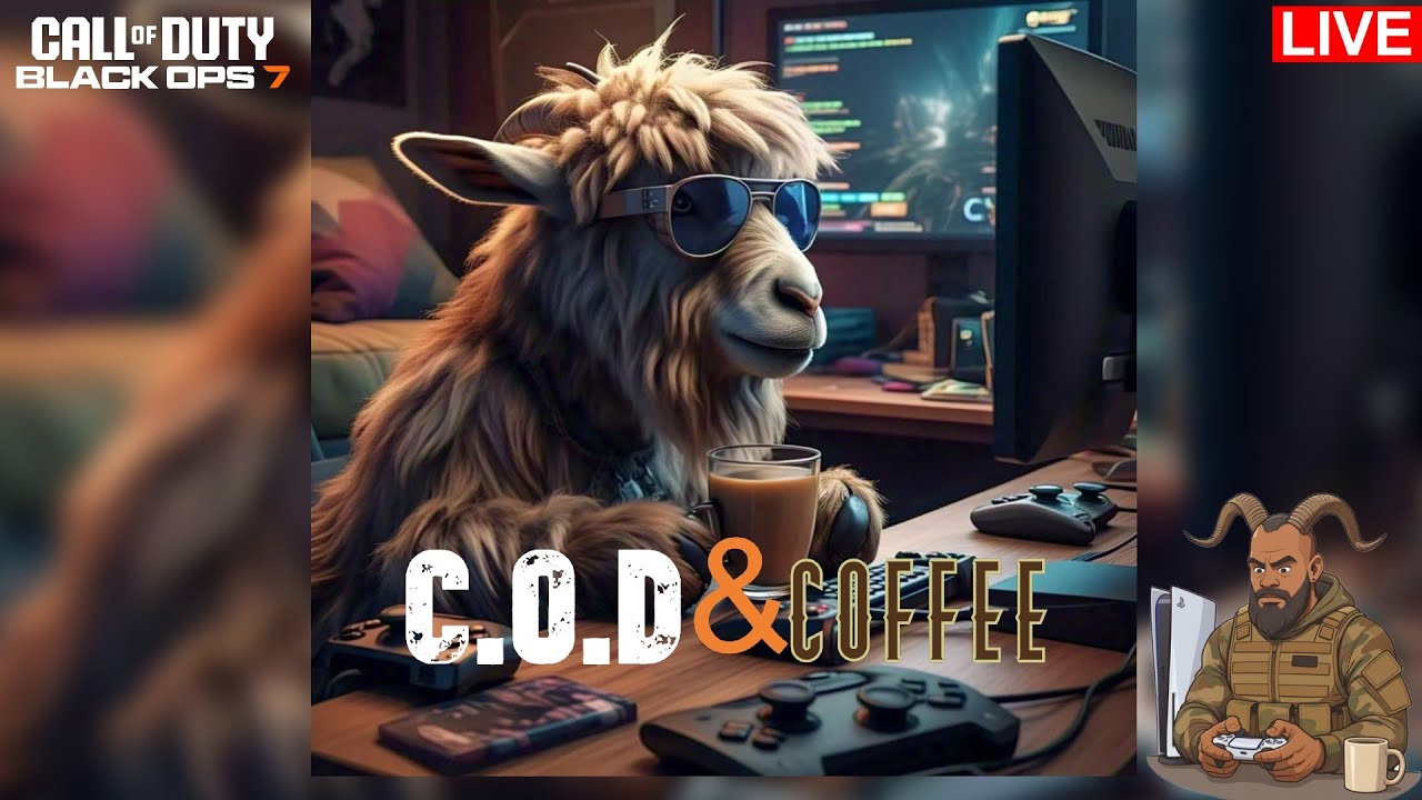 🔴 LIVE - COD & COFFEE! | NEW SMG!