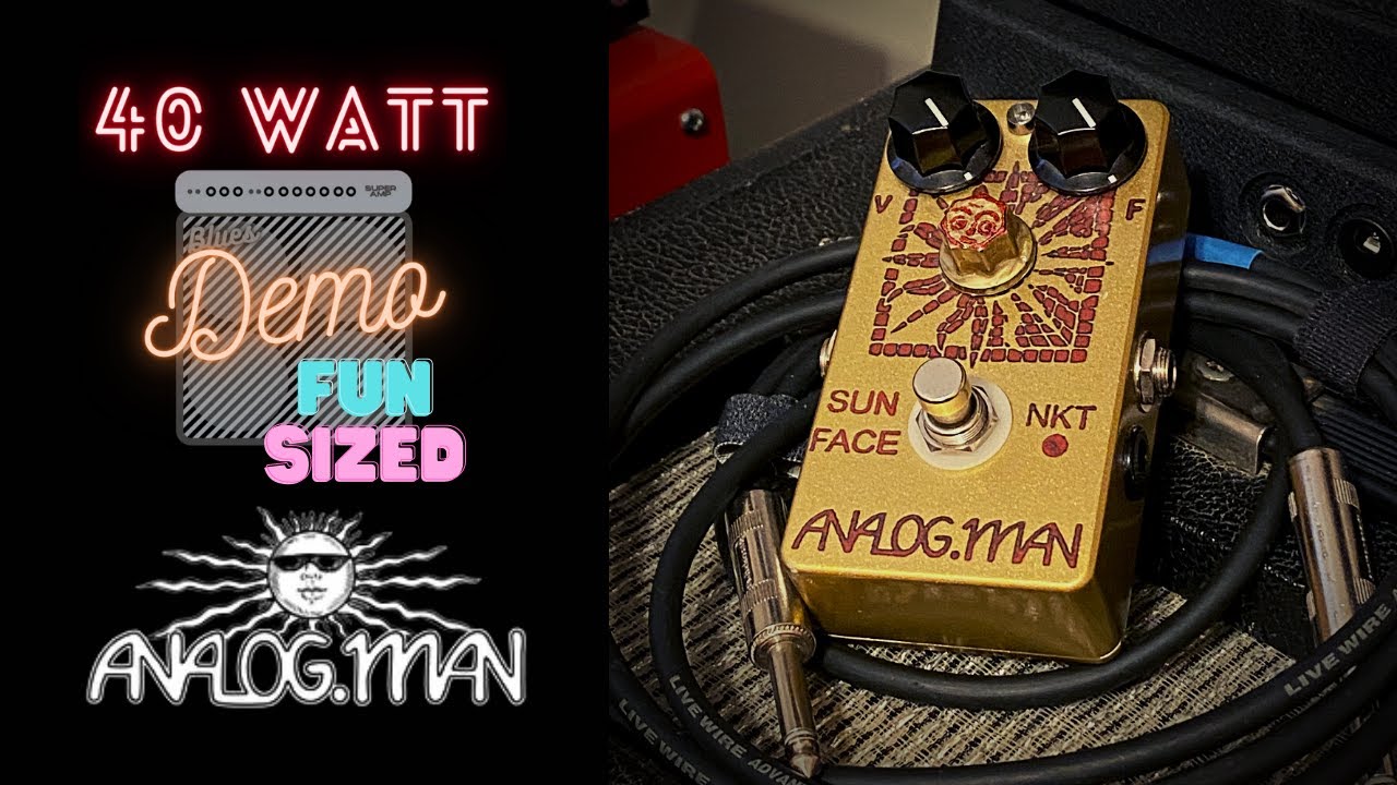 Analogman Sunface NKT Red Dot - Fun Sized Demo!
