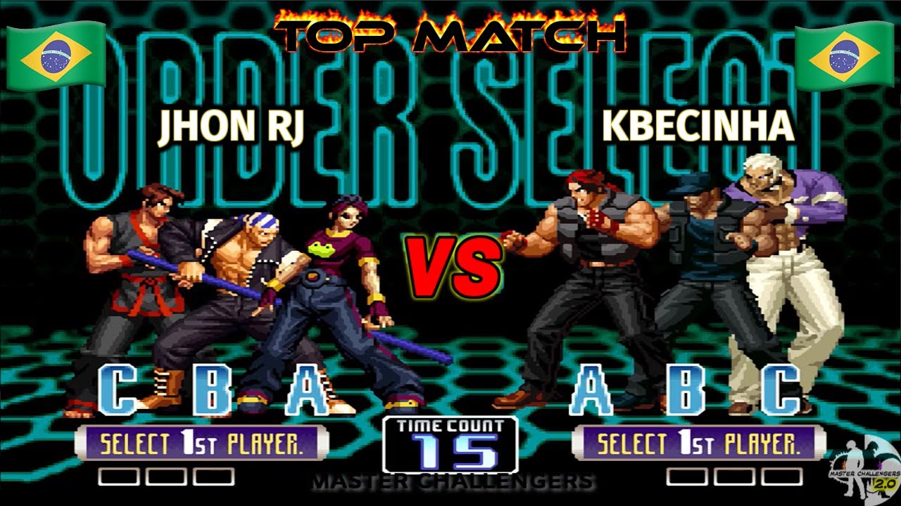JHON RJ vs KBECINHA ¡Gran Batalla! KOF 2002