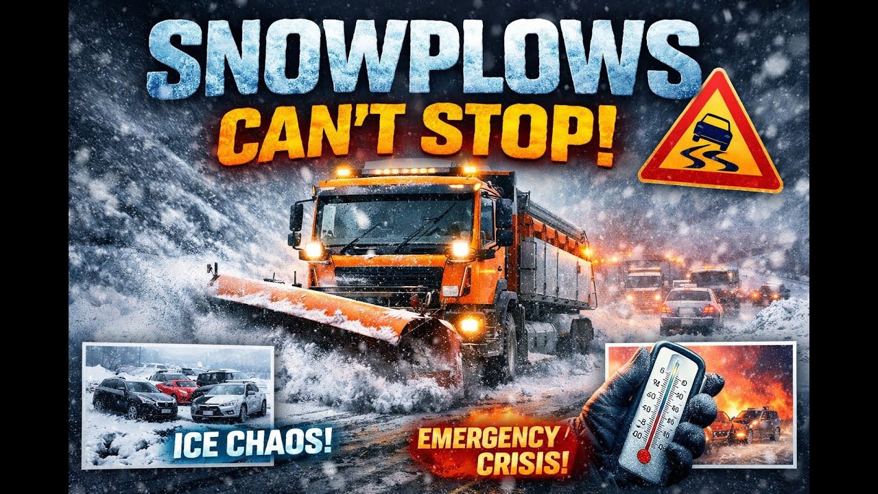 Why Snowplow Trucks NEVER Stop — The Dangerous Truth Behind Winter Roads