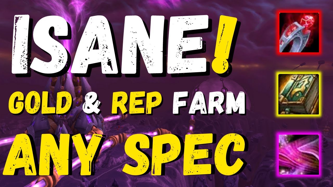 TBC GOLD FARM & SCRYERS REP | MAKE 190G+ Per Hour ANY SPEC