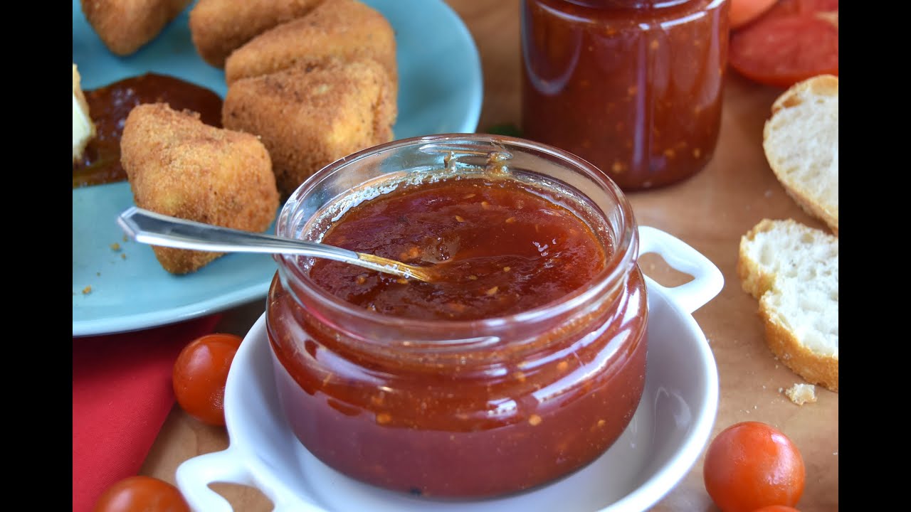 🍅 Mermelada de tomate casera y muy f&aacute;cil EST&Aacute; BUEN&Iacute;SIMA !!