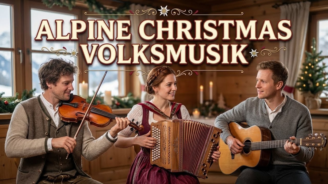 Alpine Christmas Volksmusik ❄️ Traditional German Folk & Accordion Classics