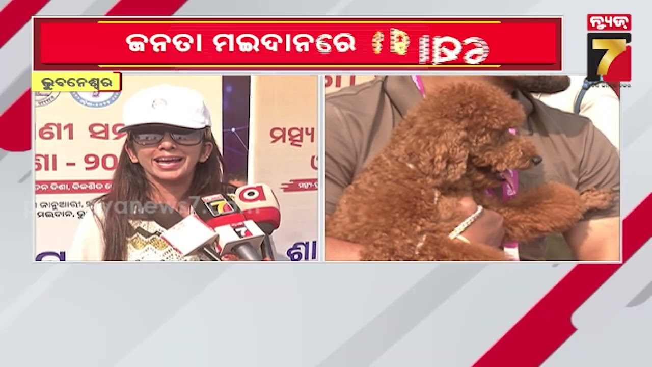 Dog Show at Janata Maidan, BBSR | ଜନତା ମଇଦାନରେ ଡଗ୍ ସୋ, ରମ୍ପରେ ଚାଲିଲେ ୧୬ରୁ ଅଧିକ ପ୍ରଜାତିର ୬୫ କୁକୁର