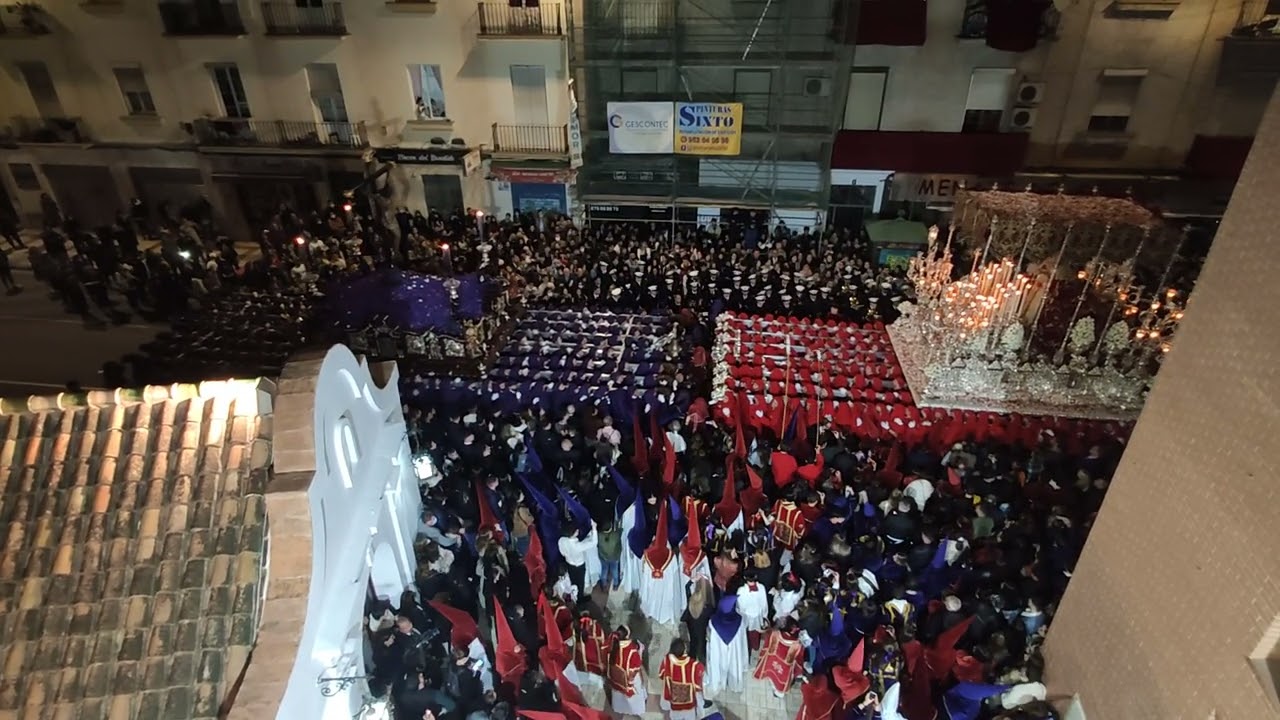 Jueves Santo M&aacute;laga 2022 - Encierro de la Hermandad de Zamarrilla