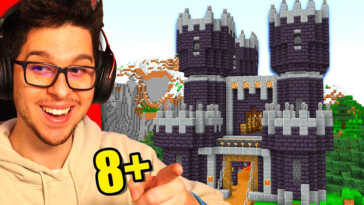 REAGISCO ALLE MIE PRIME COSTRUZIONI SU MINECRAFT