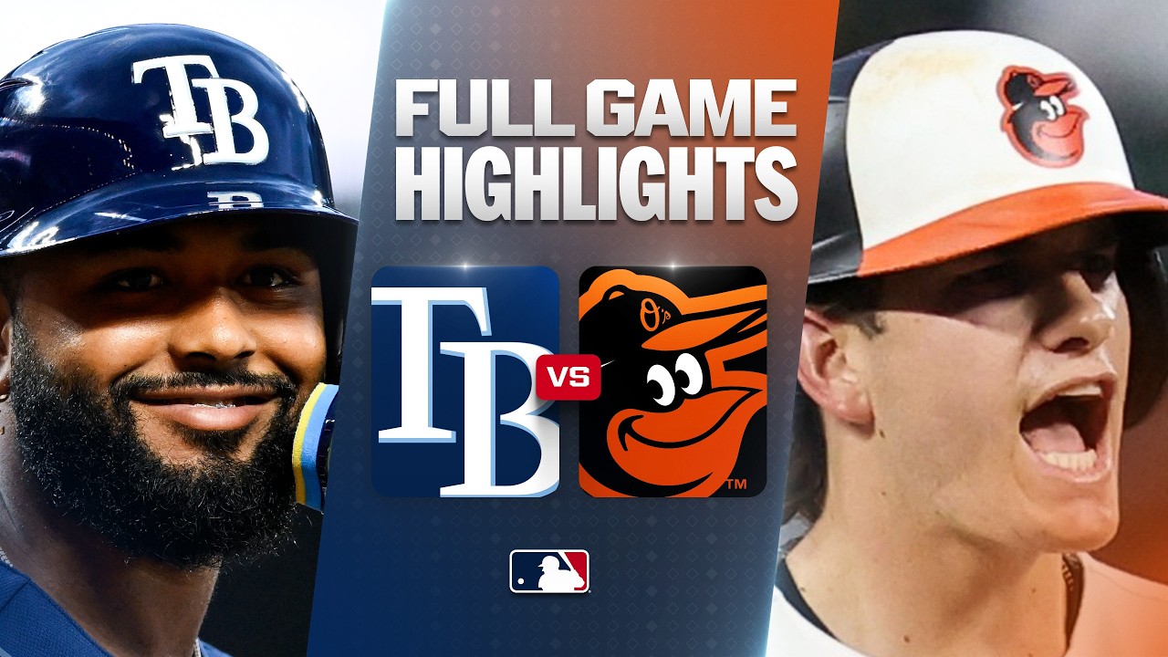 RAYS vs. ORIOLES: Official Full Game Highlights (August 22) | 2026 MLB Season
