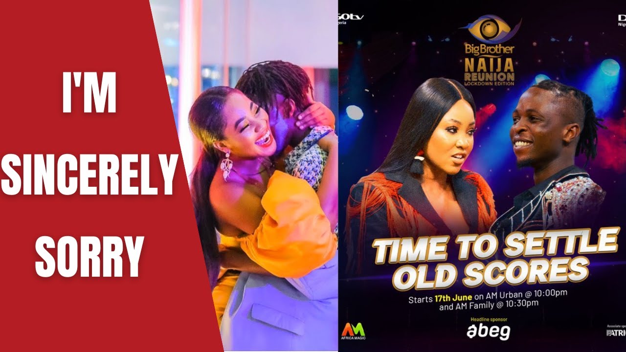 BBNaija Reunion 2021 - Erica And Laycon Finally Reconcile At Reunion Show