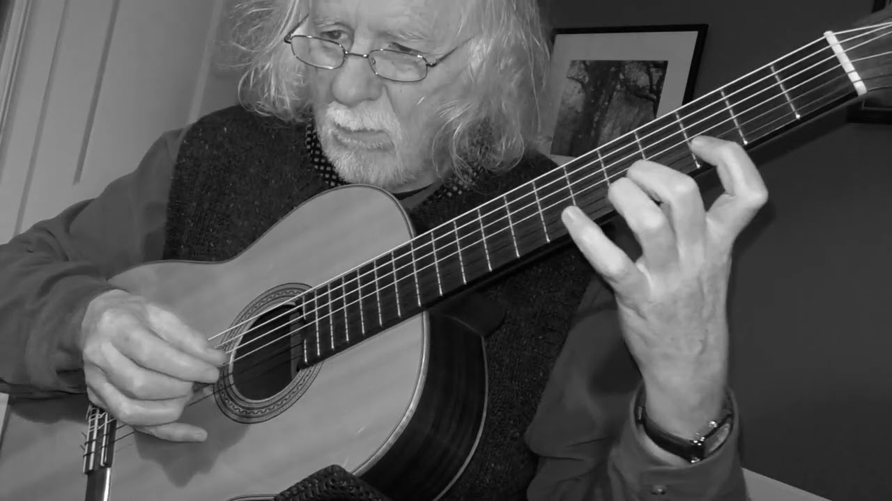 Sonata 1 by C. F. Abel for Guitar in LOW A Tuning - Rob MacKillop
