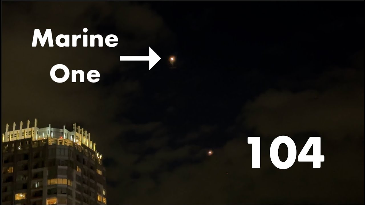 Trump and Marine One Flew Over Me in Tokyo! ▶︎ Jinsei_104