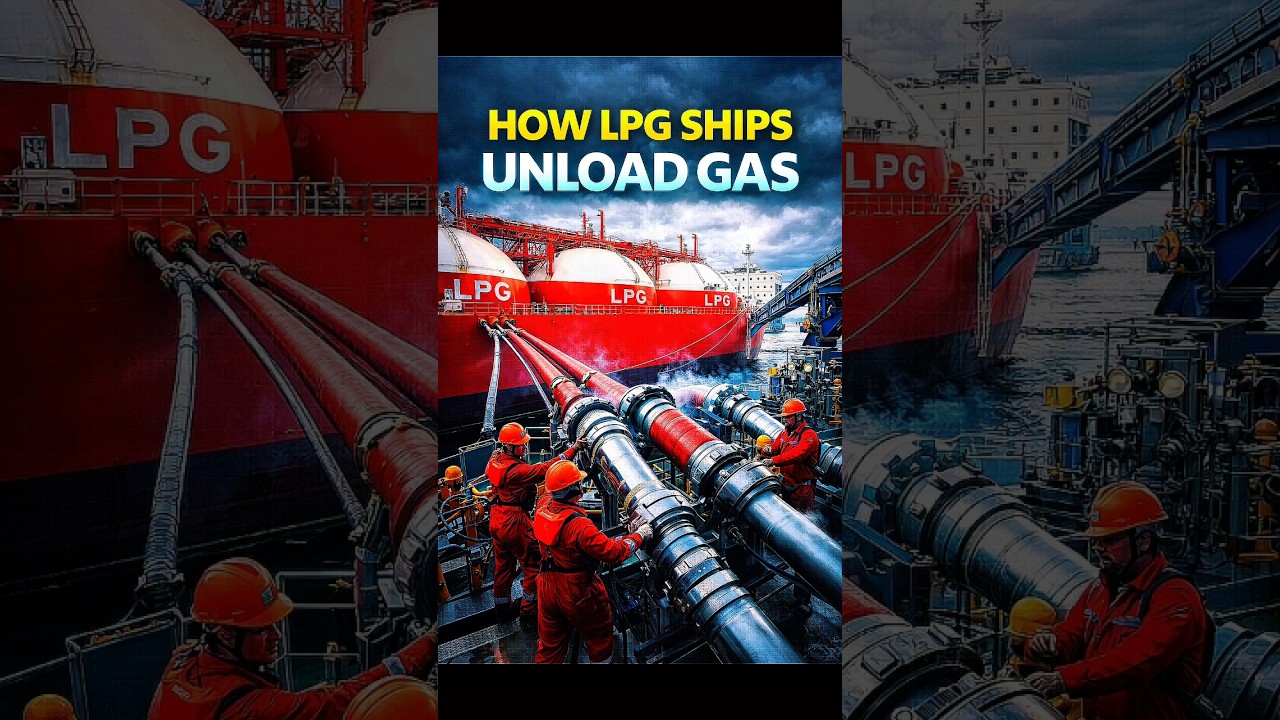How LPG Ships Unload Gas