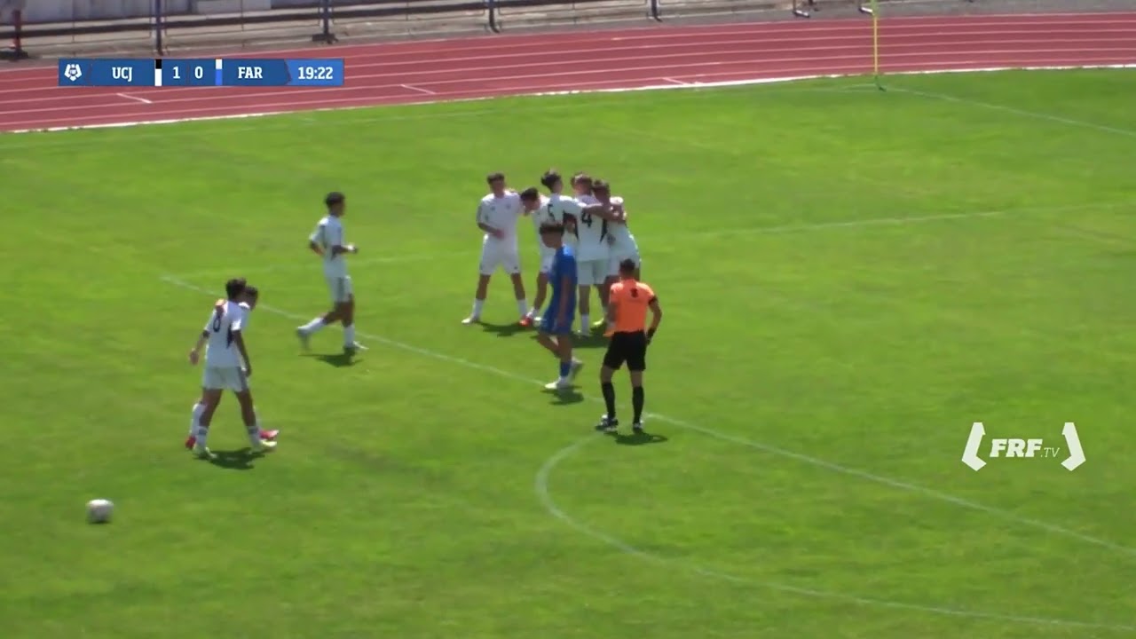 Supercupa Elitelor U16: Universitatea Cluj - Farul Constanța 2-3 (Rezumat)