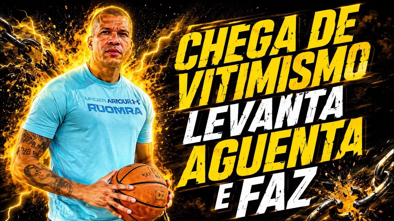 PARA DE SE FAZER DE COITADO. NINGUÉM VEM TE SALVAR, O PODEROSÍSSIMO NINJA MOTIVACIONAL #ninja 