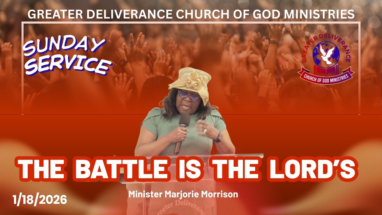 The Battle is the Lord's | Sunday Service | 1-18-2026