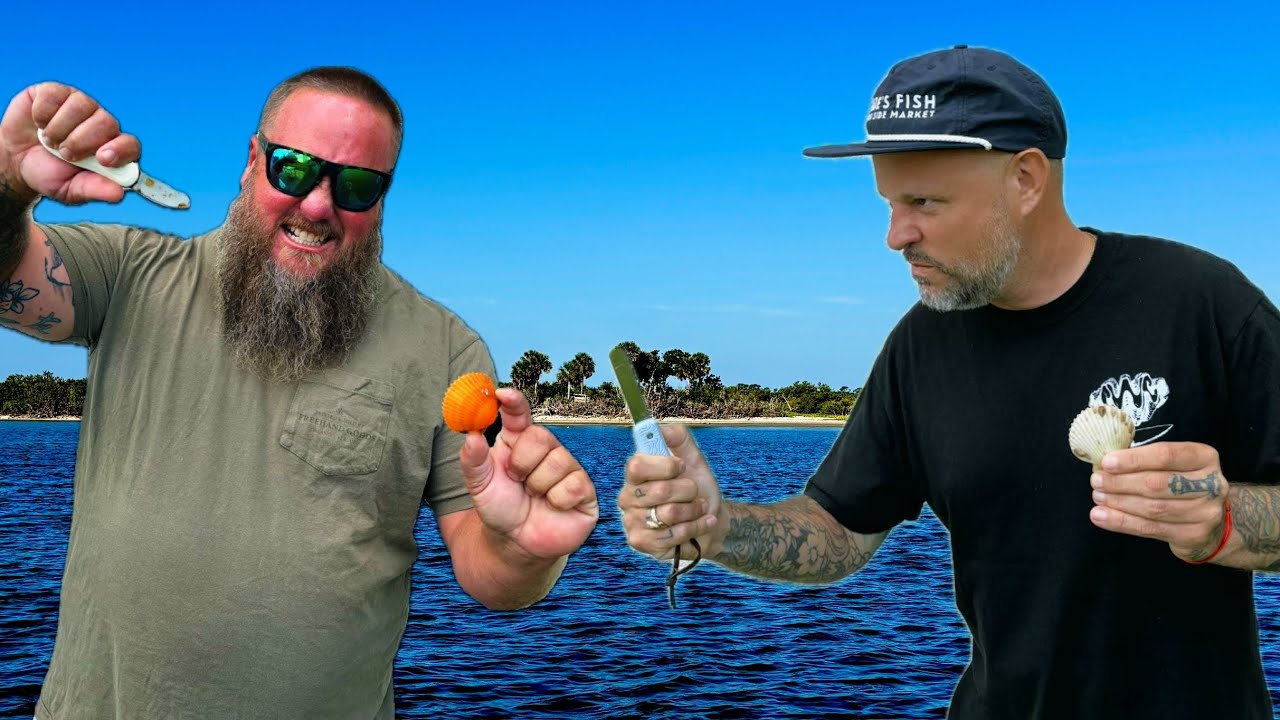 SCALLOP DIVING | TUG TRASH OUTDOORS IRON CHEF CHALLENGE