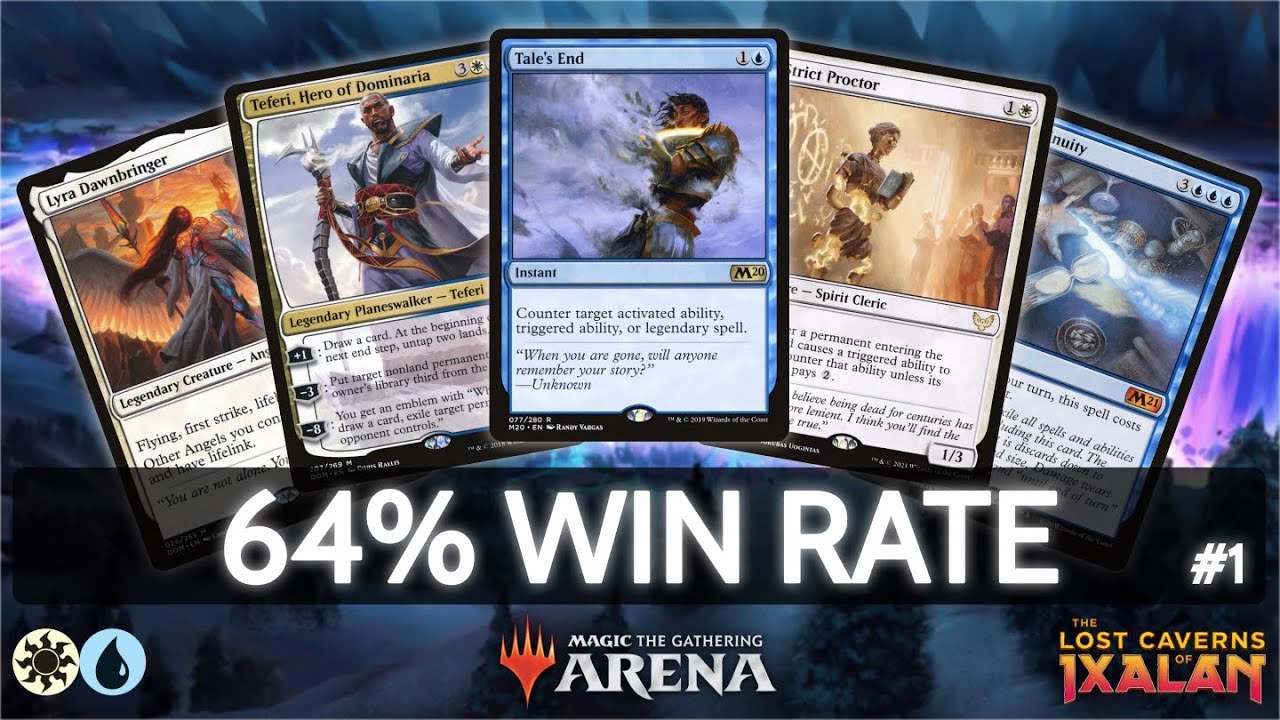 ⚪🔵Lotus Field Control, 64% Win Rate, part 1 | MTG Arena | Explorer | BO3 |The Lost Caverns of Ixalan