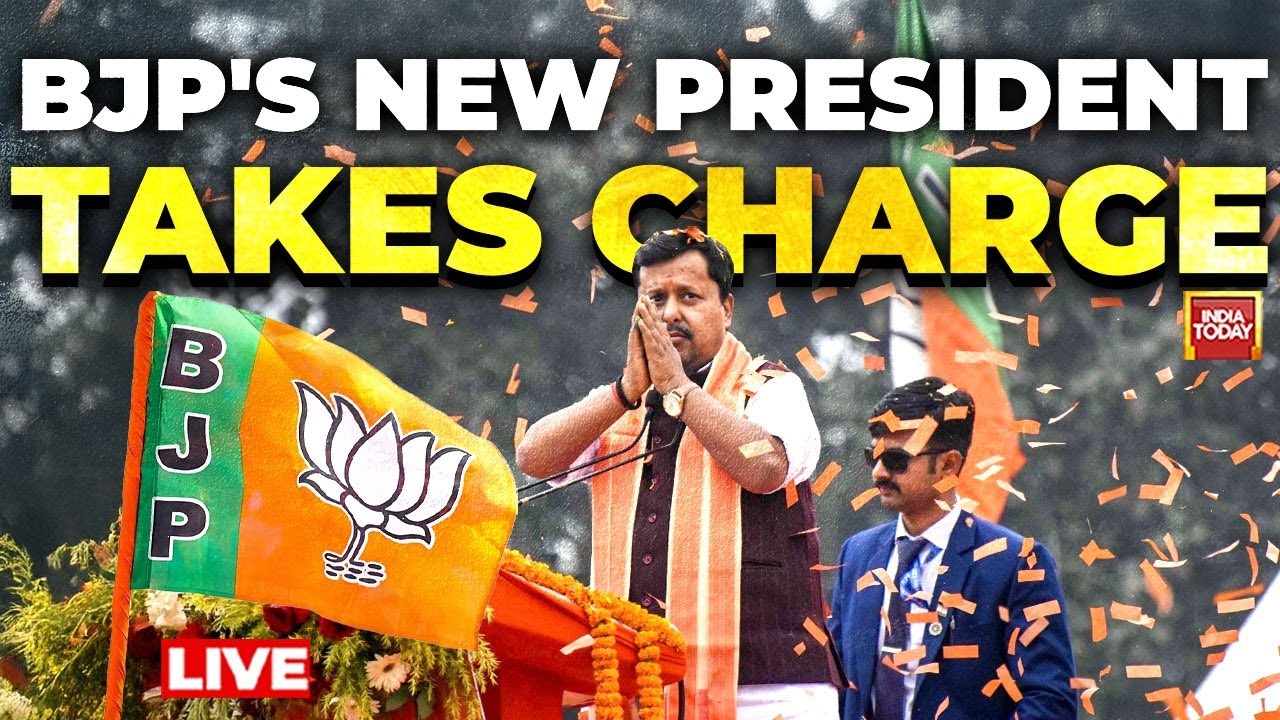 Nitin Nabin Is BJP's New President | BJP New President News LIVE | BJP News LIVE | Nitin Nabin News