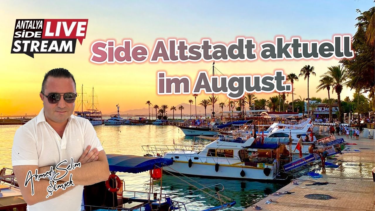 Side Altstadt aktuell im August. Live