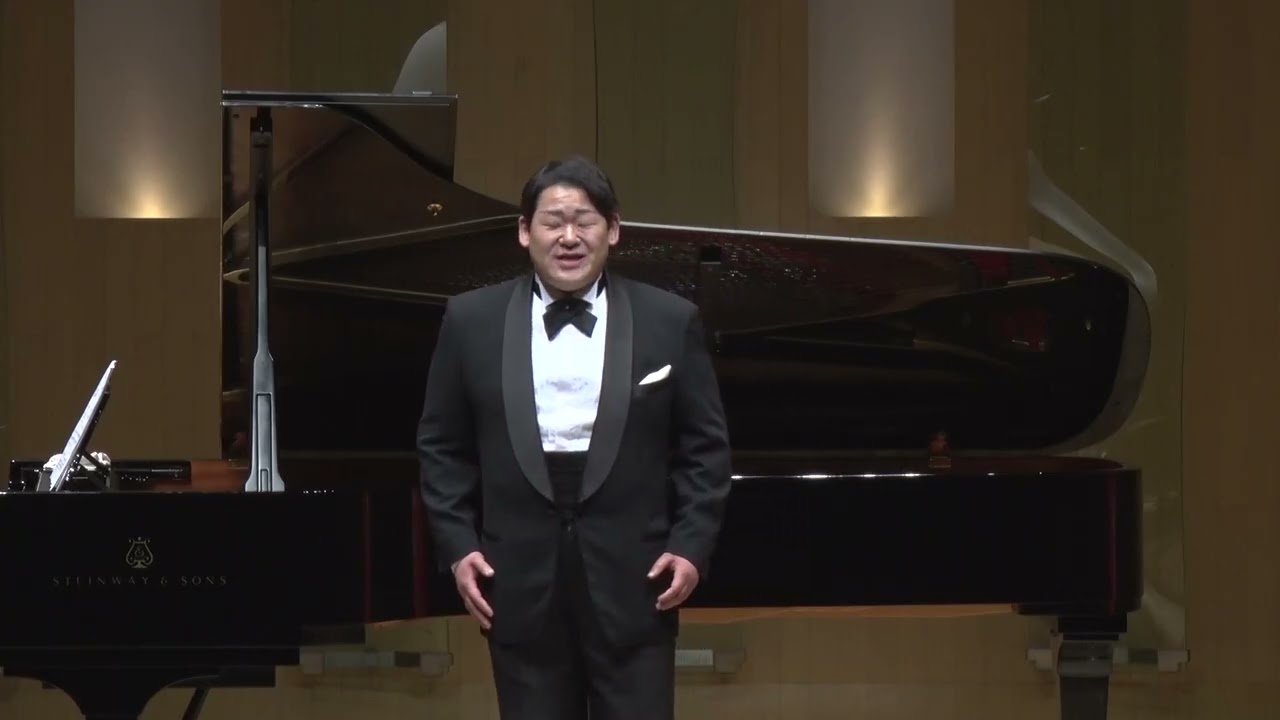 第11回「春の声」声楽コンクール 受賞者発表コンサート】アマチュア部門一般入選　三明智顕（テノール）［ピアノ：林 江里子］