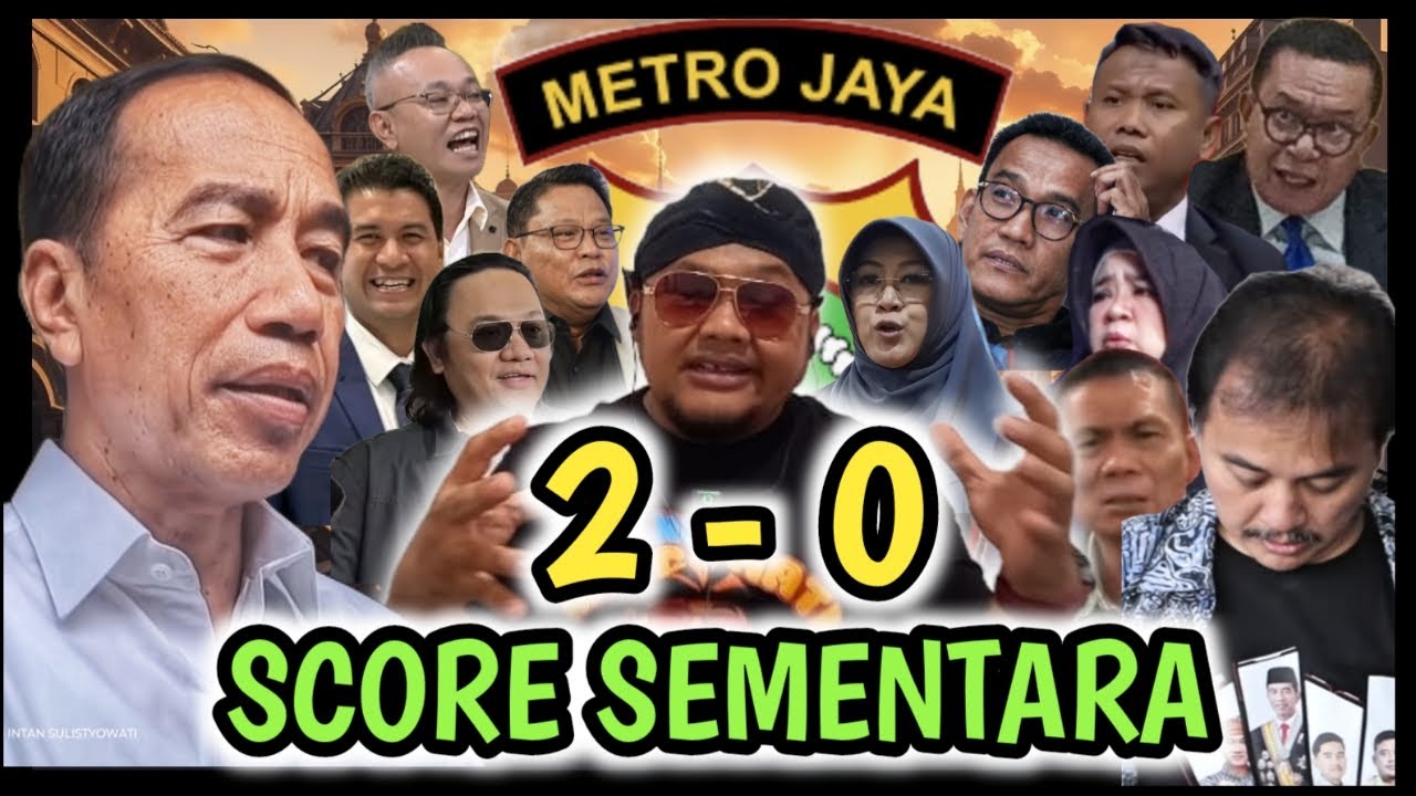 MENGERIKAN !! SCORE SEMENTARA 2 - O 🔥 KEMENANGAN UNTUK KUBU JOKOWI 😆