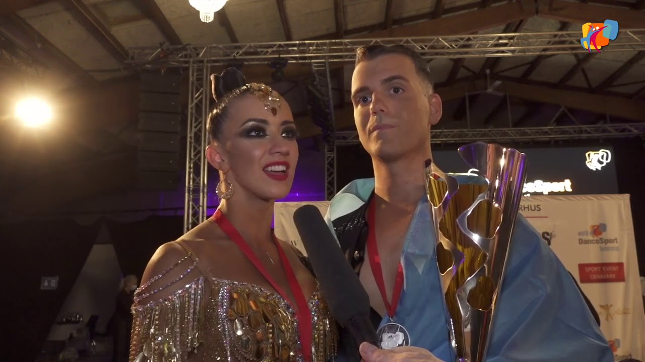 Williamson & Myshko at the 2020 WDSF European Ten Dance in Aarhus