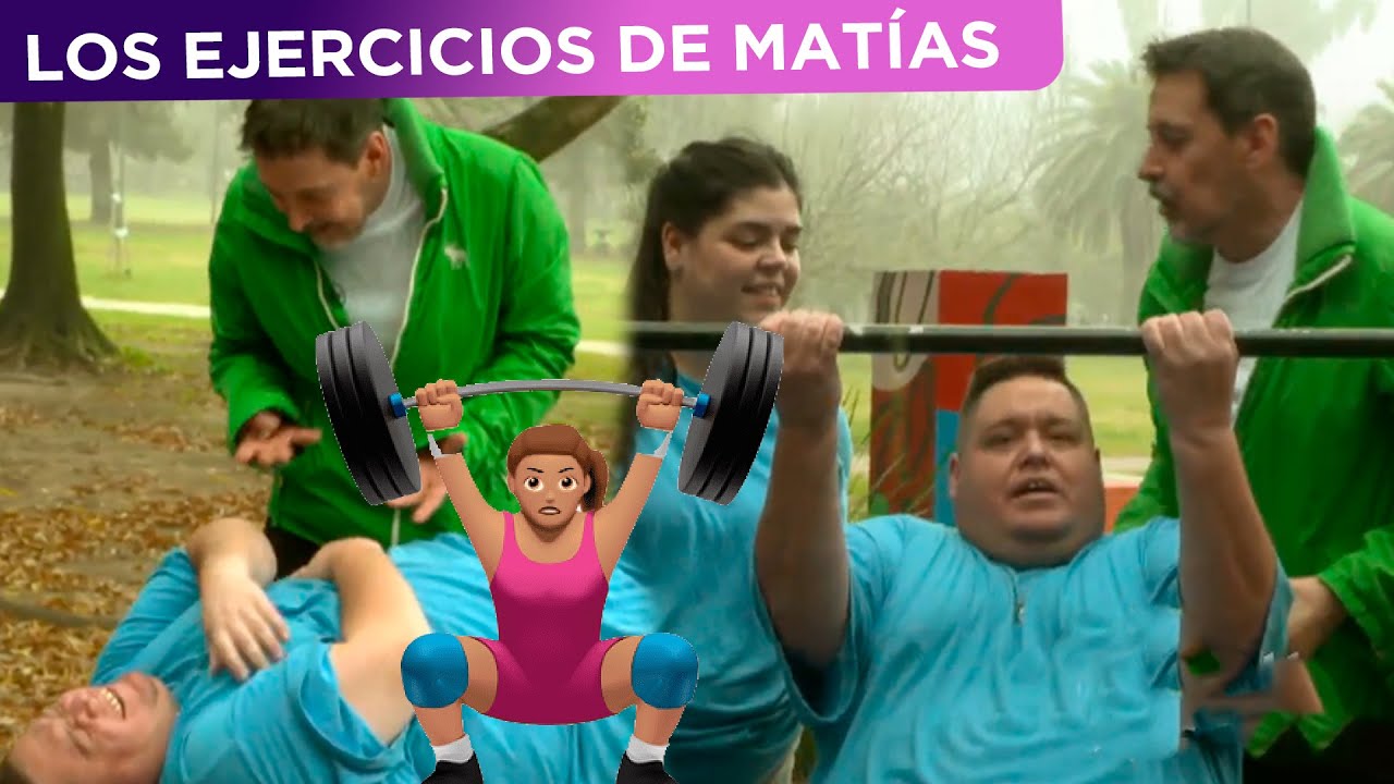 Mati no pudo disimular su miedo a entrenar pese a haber bajado más de 10 kilos
