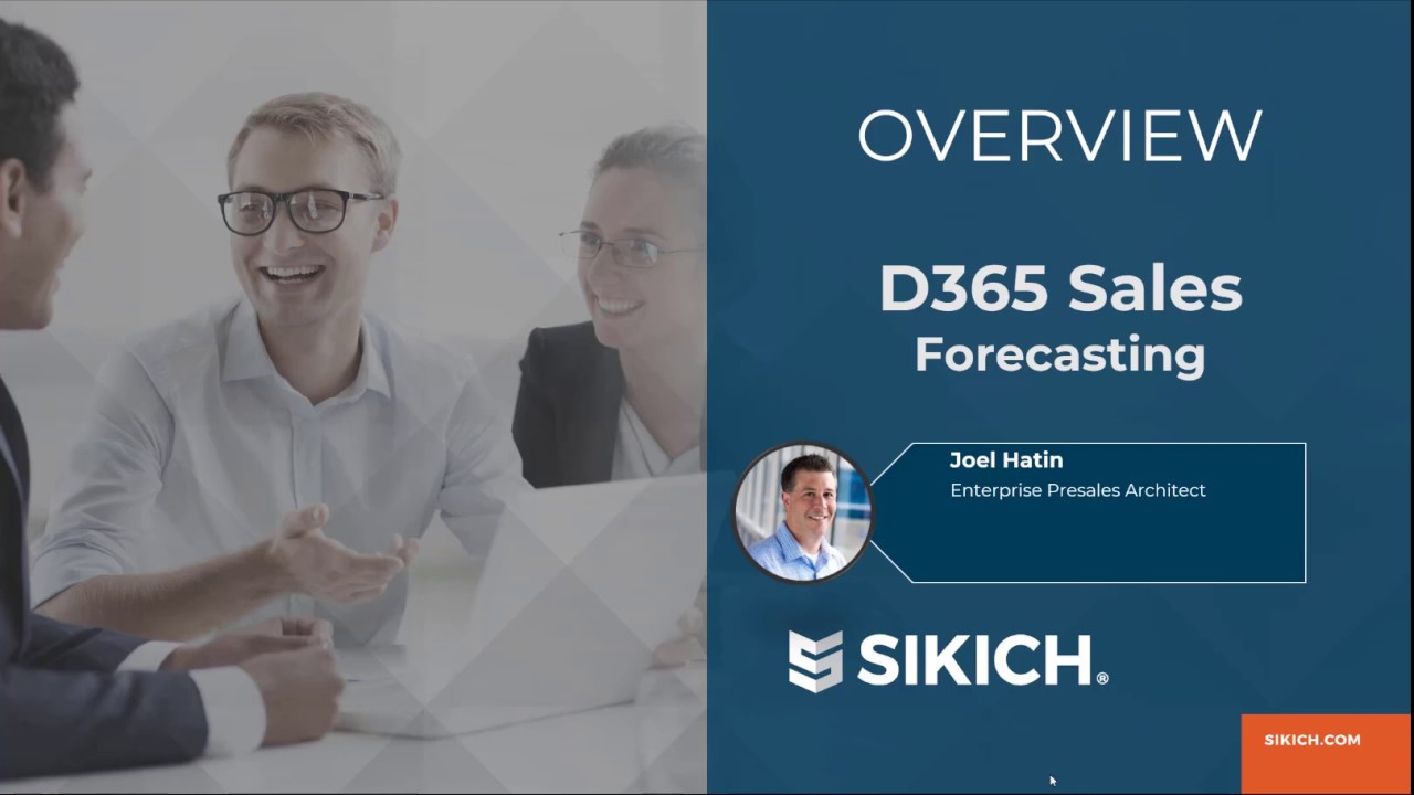 Dynamics 365 for Sales Forecasting Demo | Sikich