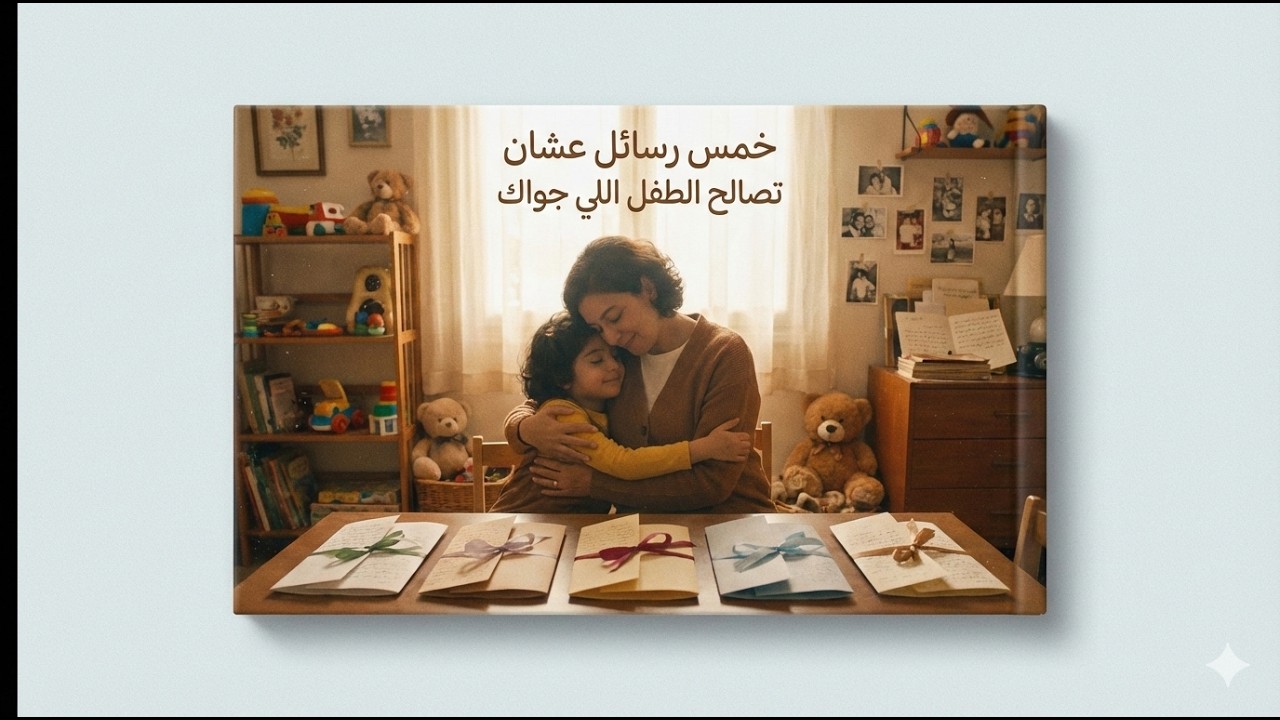 خمس رسائل عشان تصالح الطفل اللي جواك