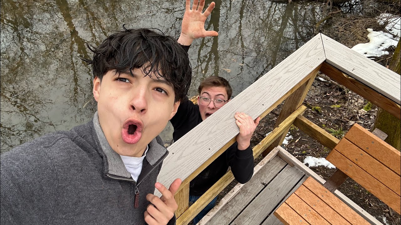 COOPER AND HENRY VLOG IN WOODS (police called) (Bigfoot found) #funny 