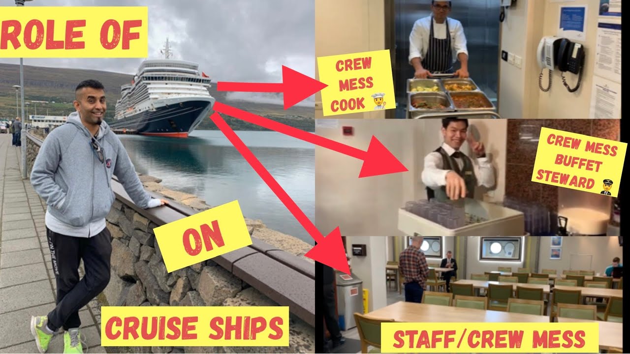 Food Mess in Cruise Ship and Role of buffet steward and cook ...