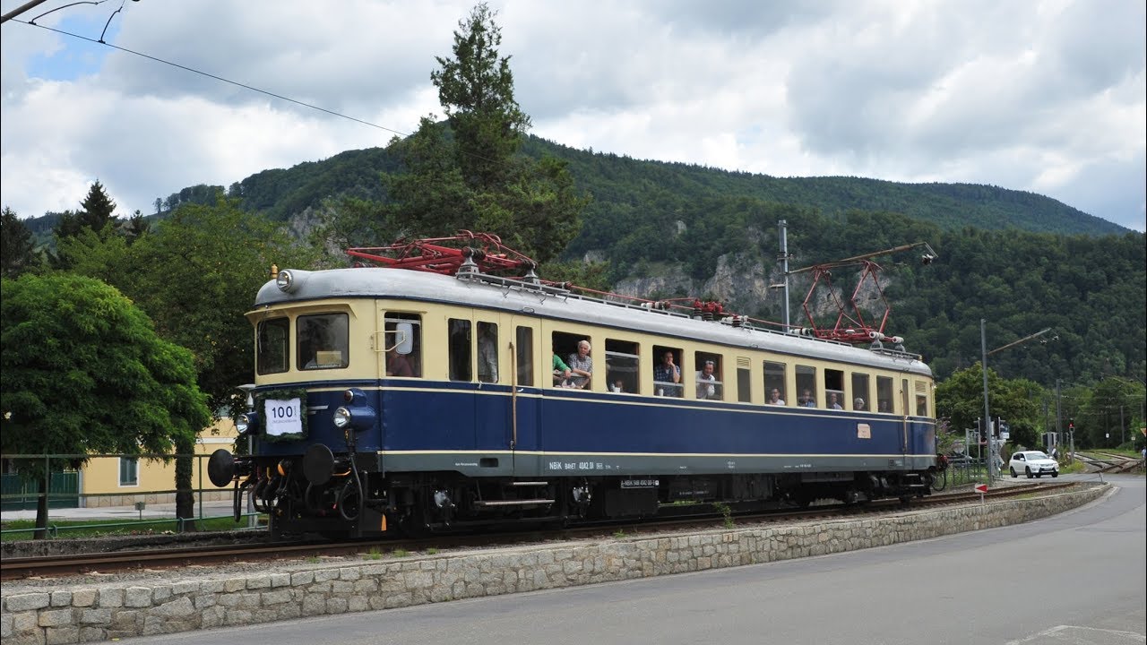 Übelbacherbahn Jubiläumsfest 100 Jahre 04. 08. 2019 mit ÖBB 4042.01 ET11 uva. Video zvg.