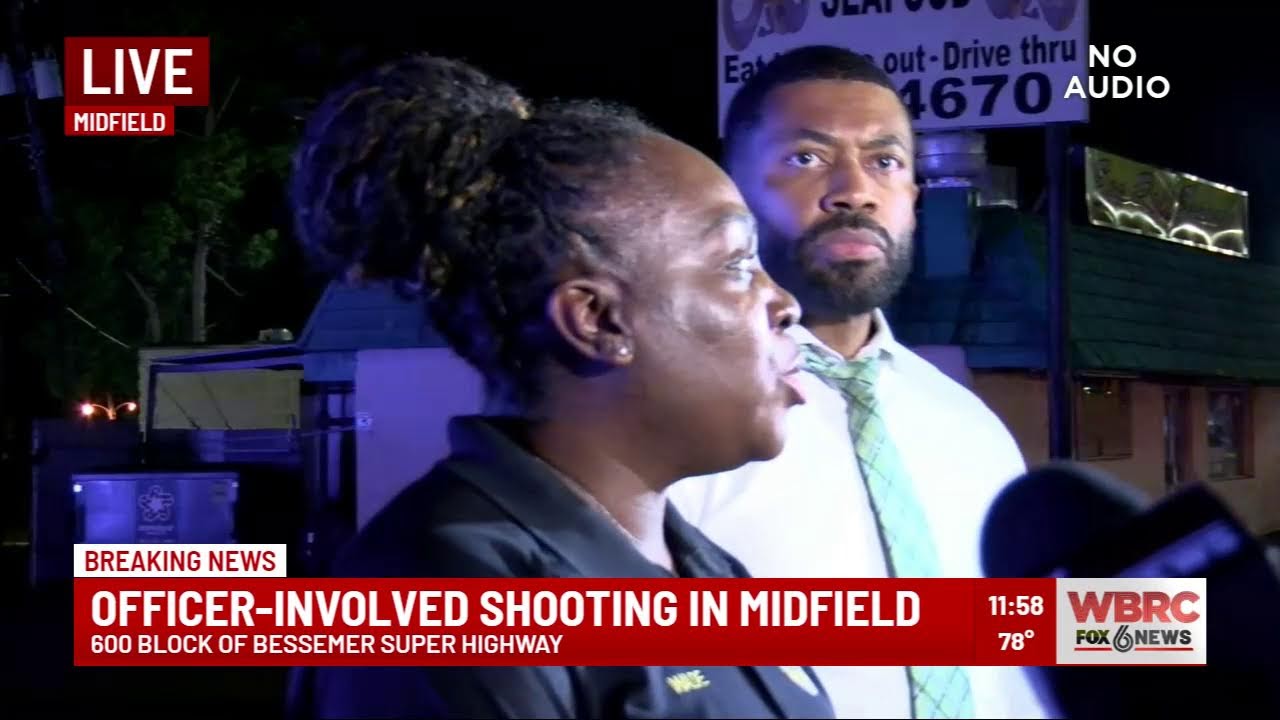 Officer-involved shooting investigation in Midfield