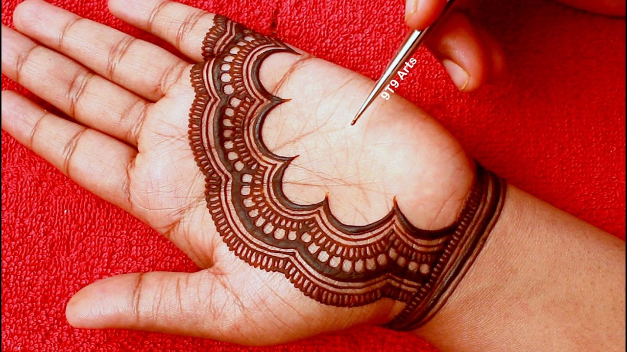 Mehndi design for Wedding 2026||Mehandi ka design||Simple mehndi design front hand||Easy Eid mehndi