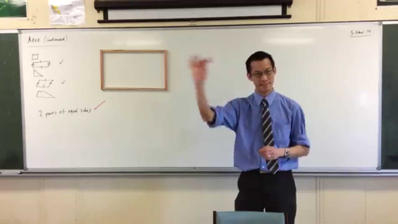 Areas of Kites & Rhombuses (1 of 2: Understanding the Shape)