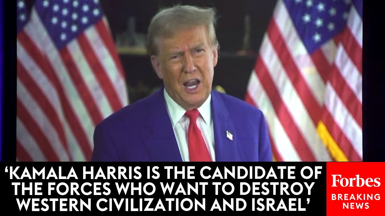 FULL REMARKS: Trump Urges Jewish Voters To Reject Kamala Harris In RJC Summit Speech