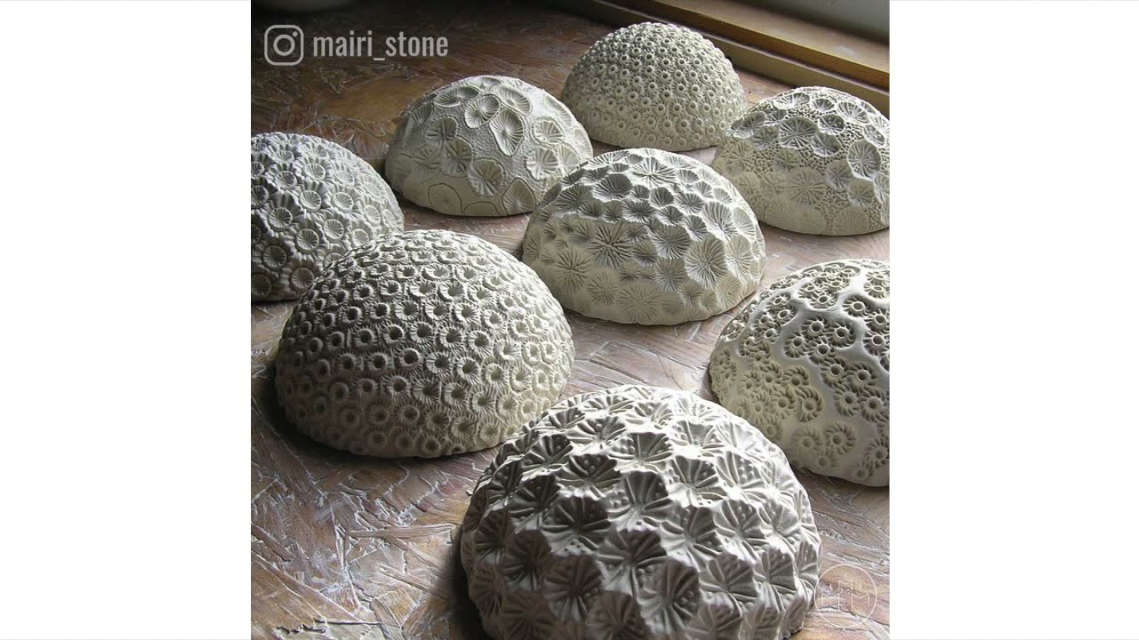 Ceramics Inspired by Undersea Landscapes by Mairi Stone